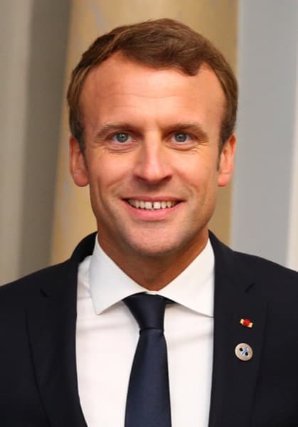 Emmanuel Macron, président de la République sortant, en 2017
